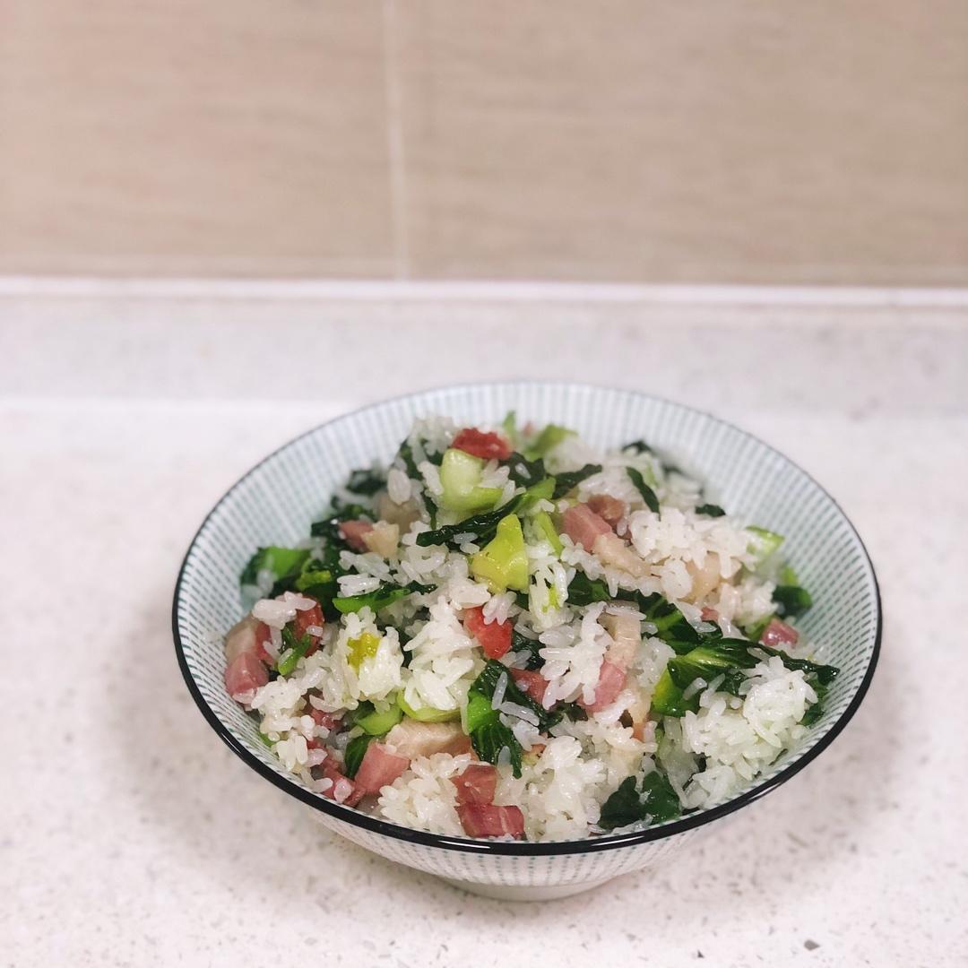电饭煲咸肉菜饭