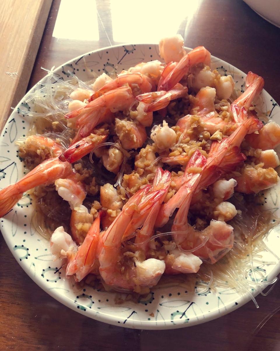 蒜蓉粉丝开背虾