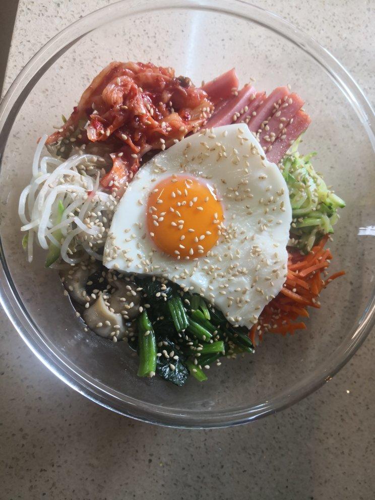 家庭版 简易 石锅/铁锅 韩式拌饭