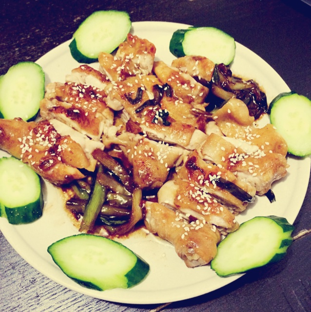 照烧鸡扒饭