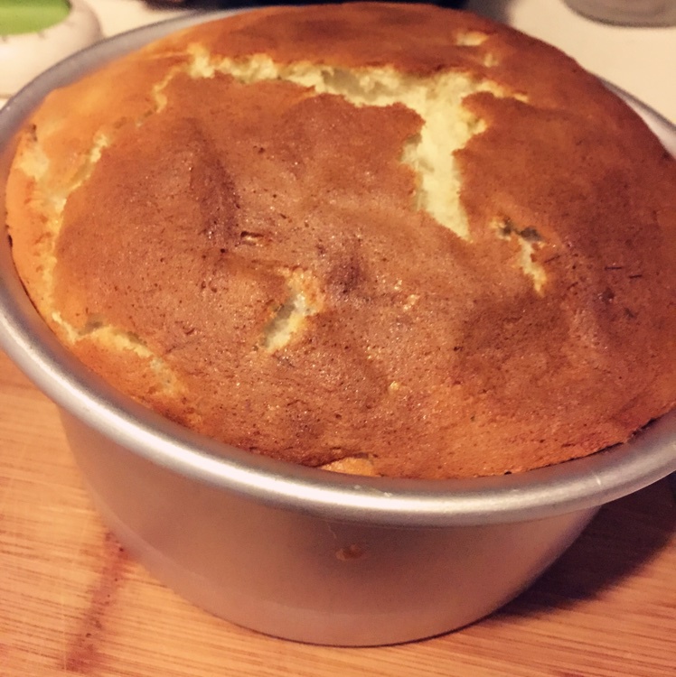 朗姆酒香蕉戚风<Rum&Banana Chiffon Cake>