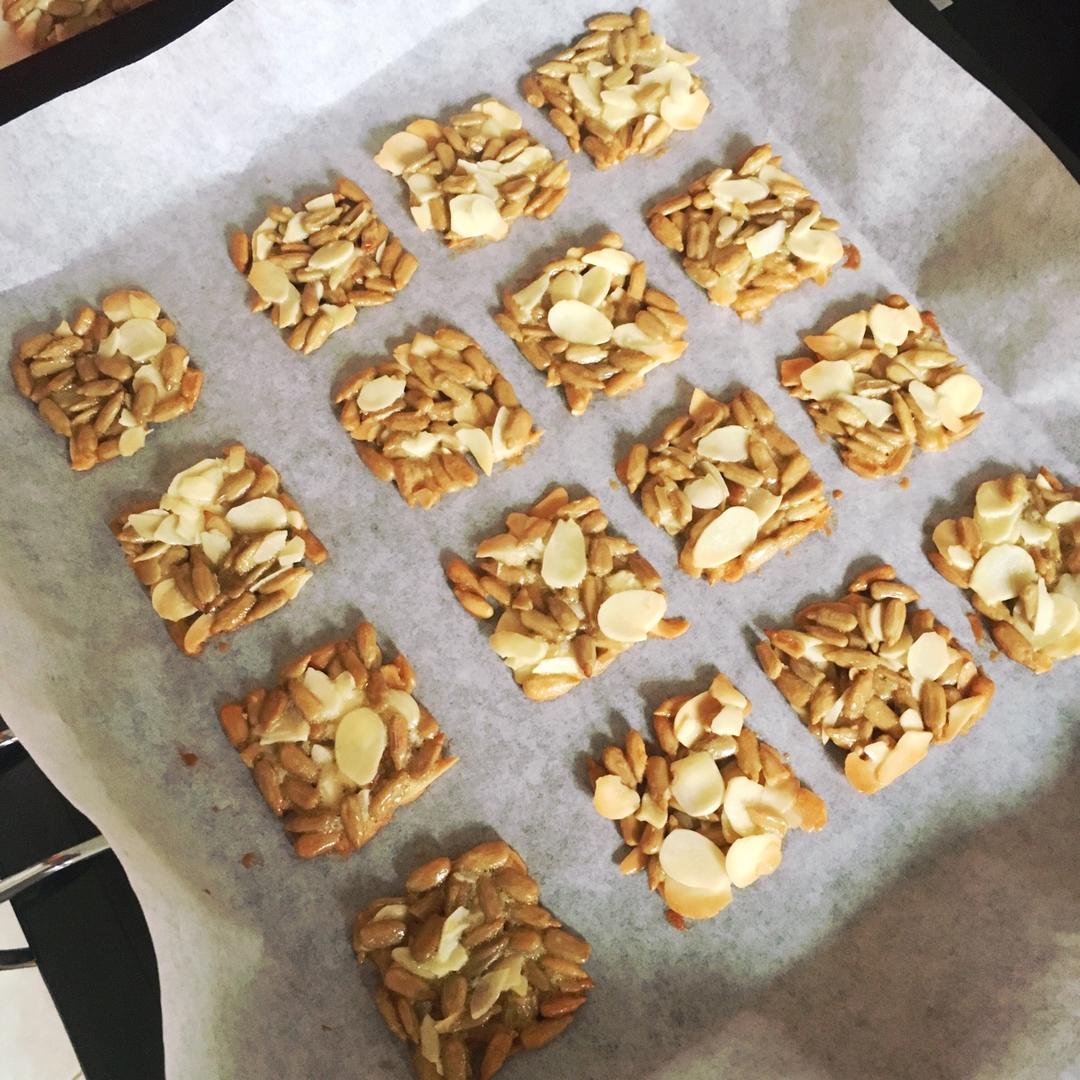 Pierre Herme的杏仁瓦片