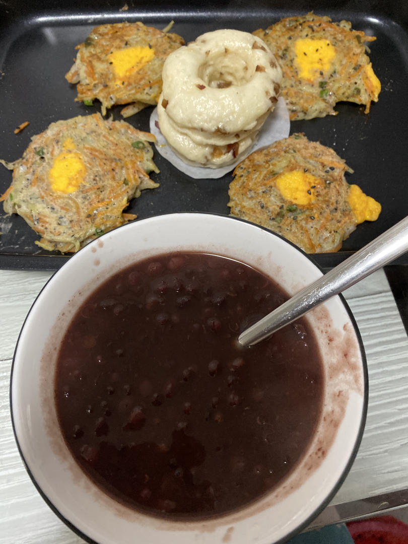 日式麻糬红豆汤