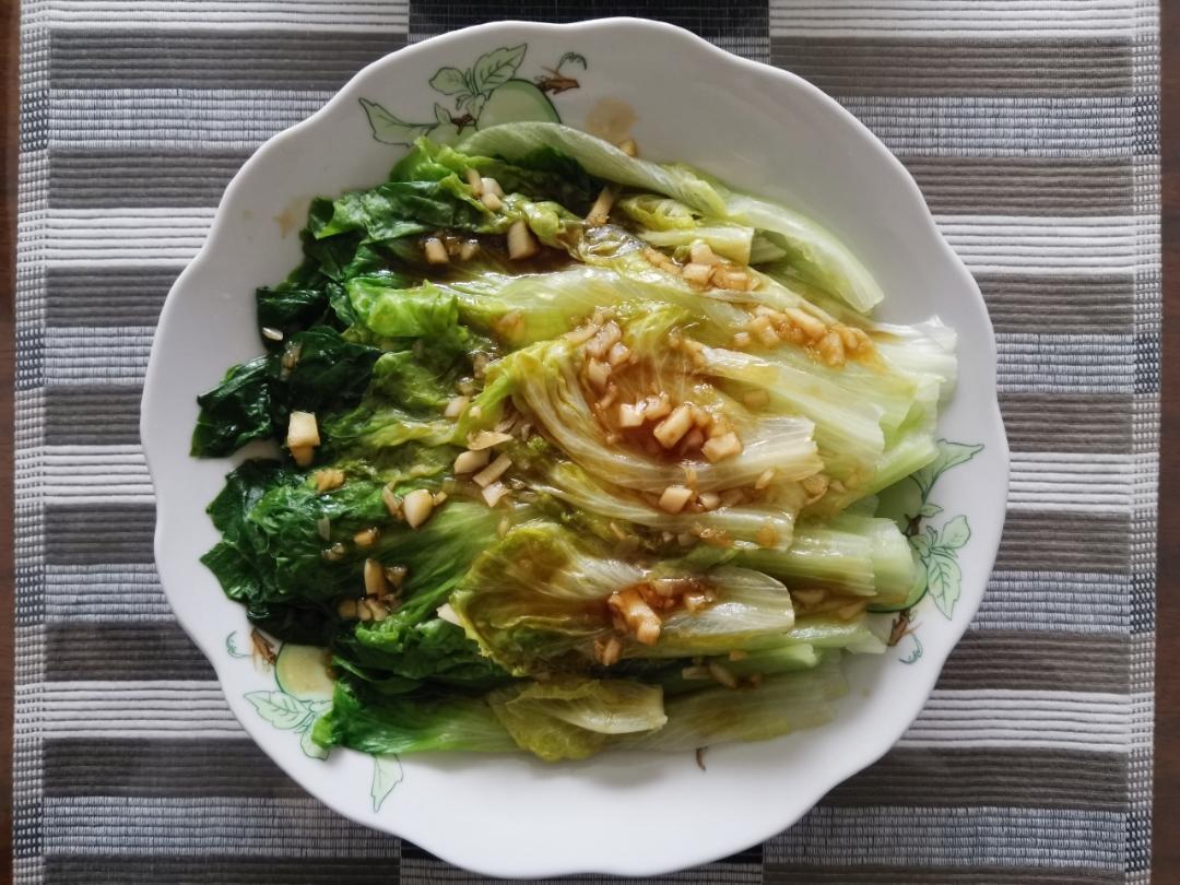 厨师长教你：“蚝油生菜”的家常做法，爽脆鲜嫩，简单易做