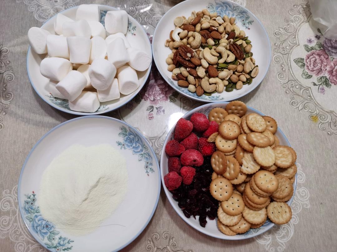 雪花酥  不甜版