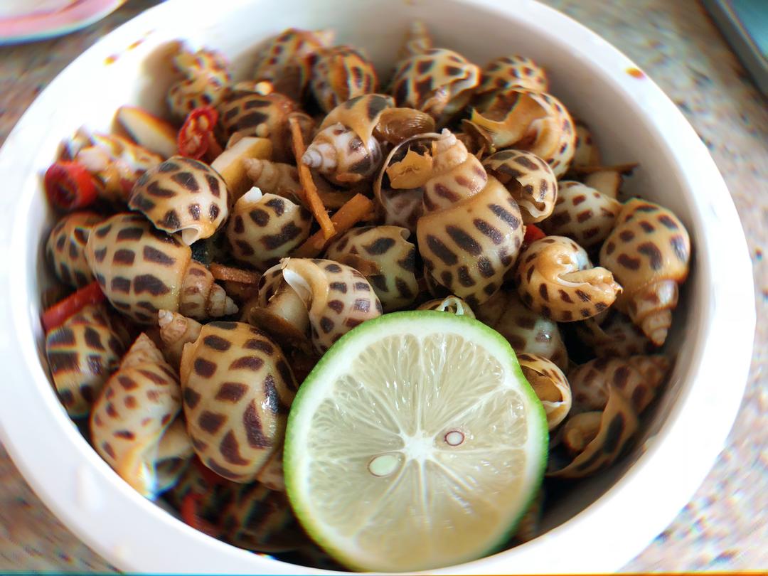 凉拌香螺