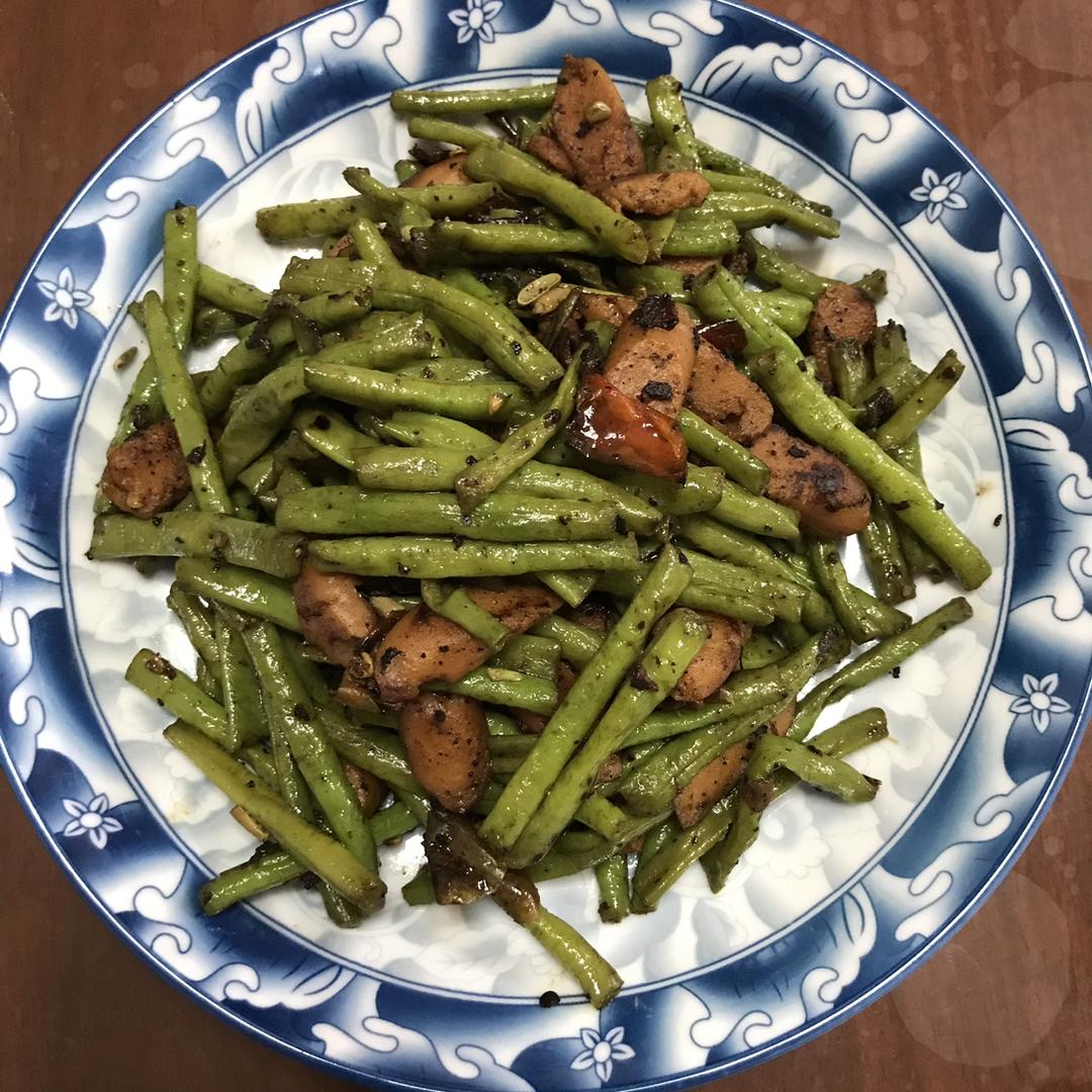 四季豆炒肉