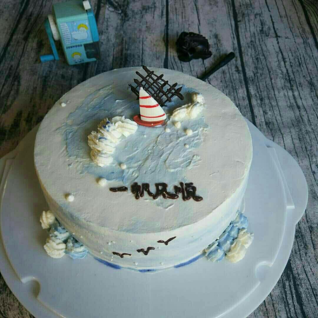 百里香vs小兔99做的帆船生日蛋糕帆船蛋糕