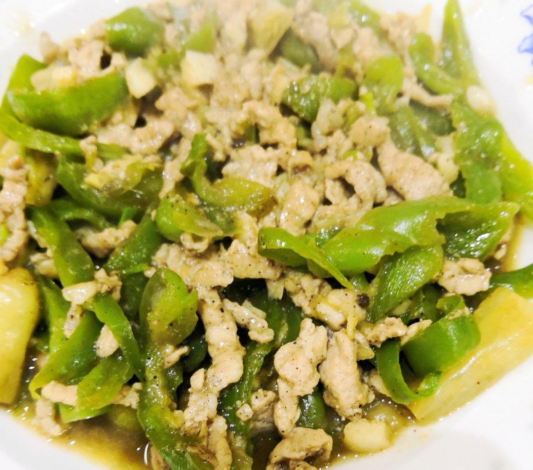 泡椒青椒牛肉丝