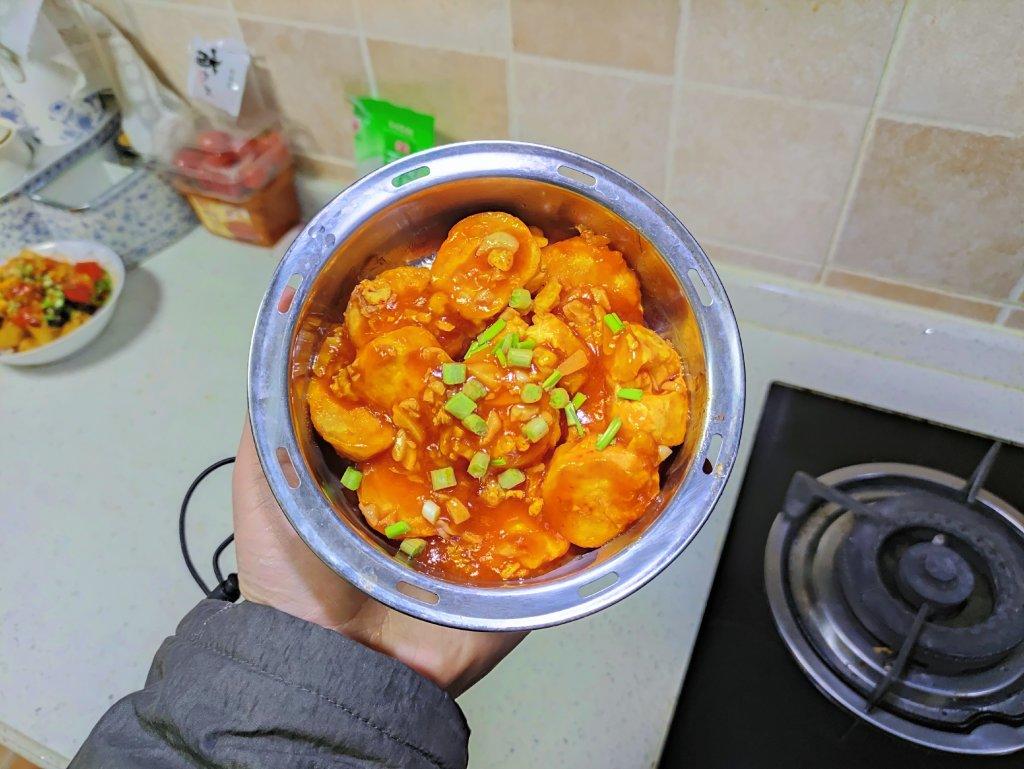 脆皮茄汁日本豆腐