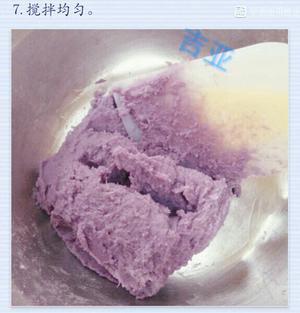 仓鼠零食——紫薯曲奇的做法 步骤6