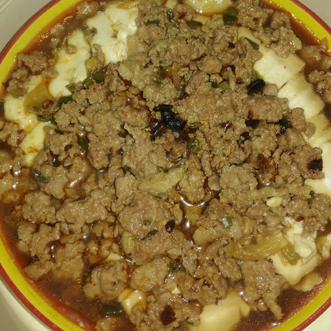 肉末蒸豆腐