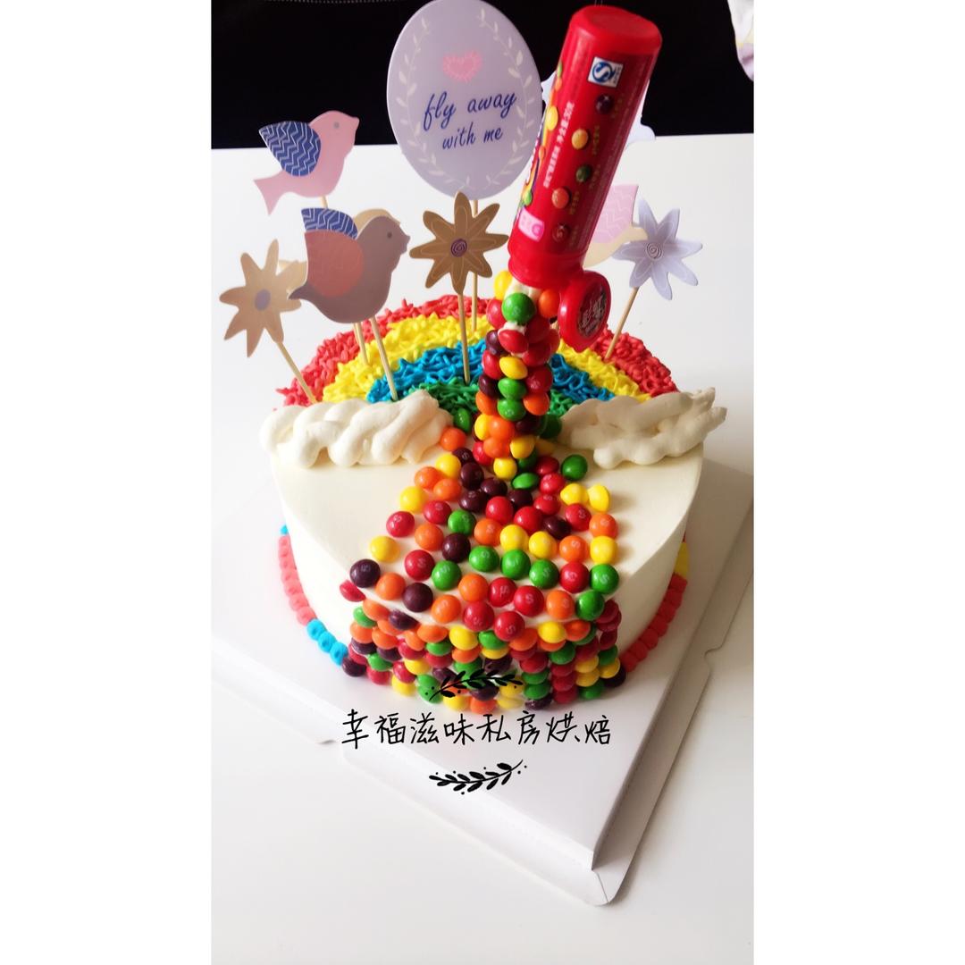 淡奶油裱花蛋糕