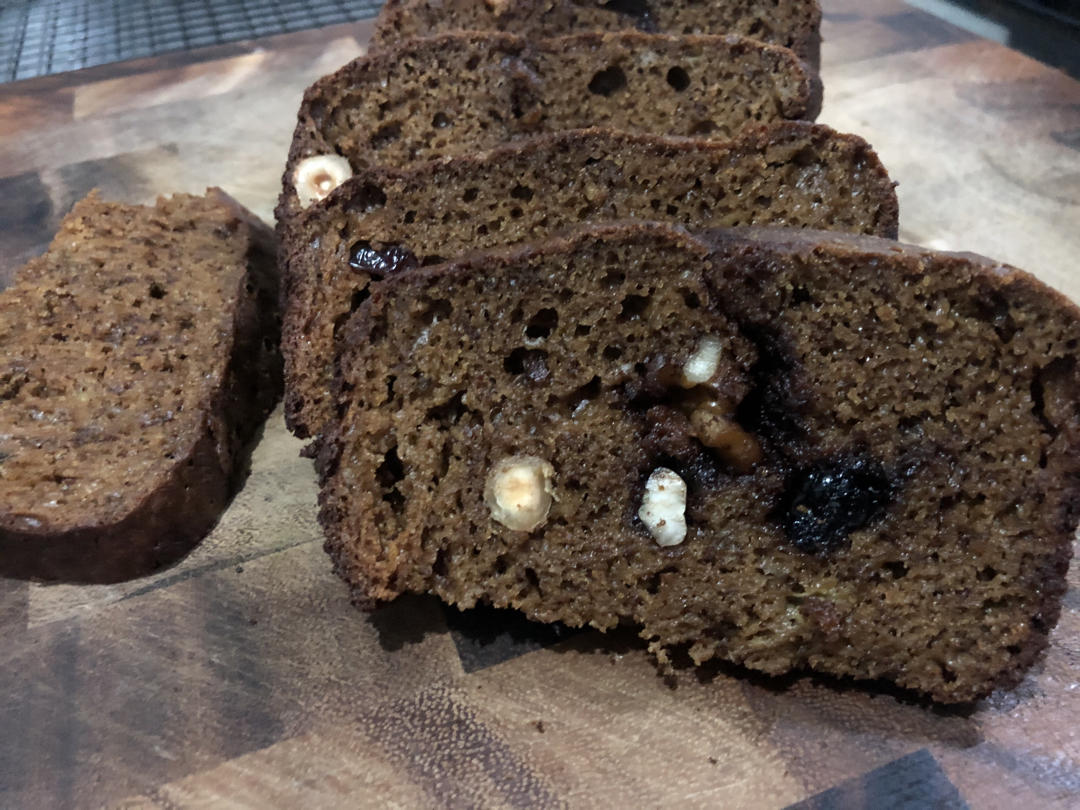 墨西哥朋友家祖传的超好吃的香蕉蛋糕【Banana Bread】