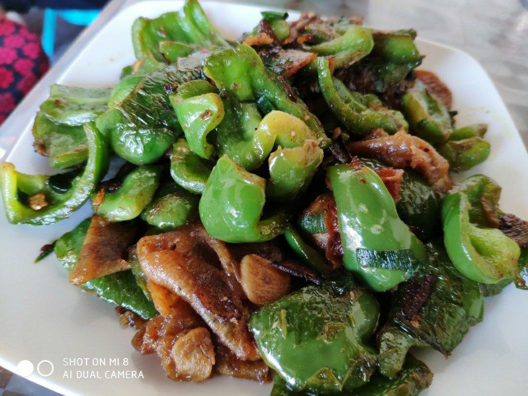 青椒炒土豆片
