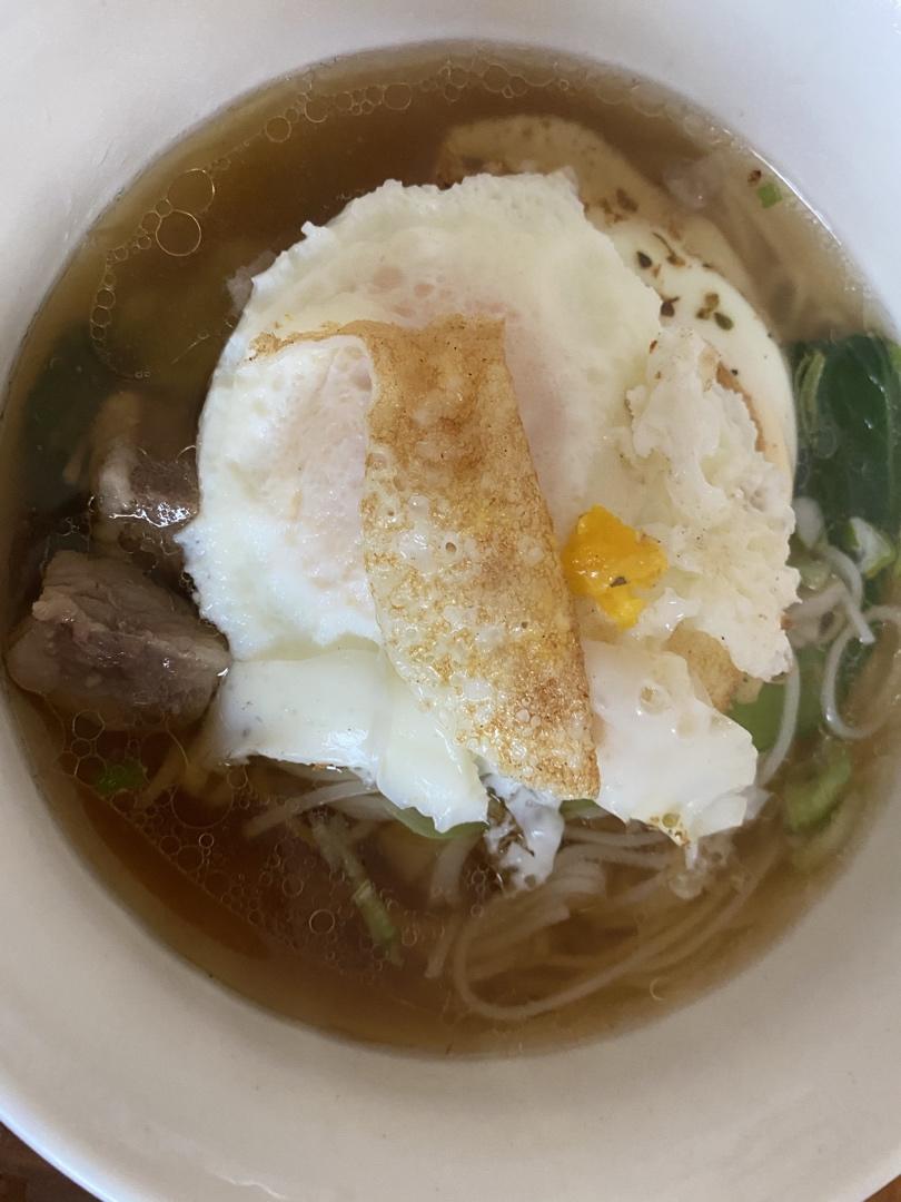 快手清汤面🍜这样做才好吃｜汤底是关键!!