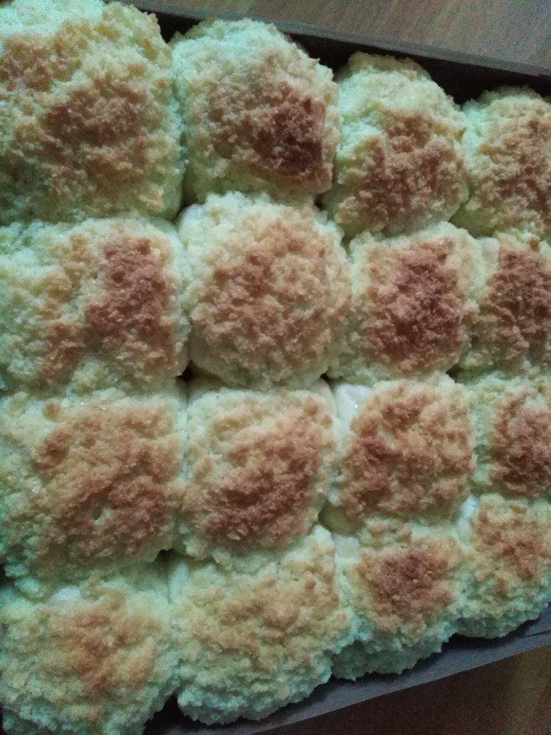 椰蓉餐包（一次发酵，玉米油版，或黄油）