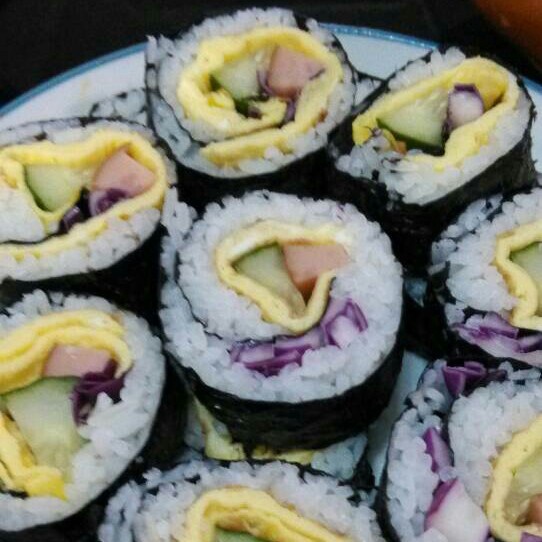 简单寿司/鸡蛋寿司/反转寿司/花样寿司/紫菜包饭