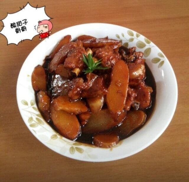 酸甜子姜骨的做法