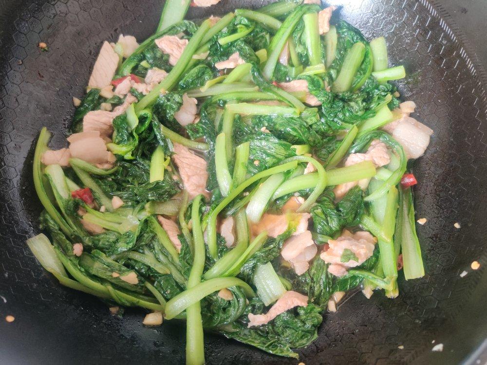 清炒小白菜 简单好吃
