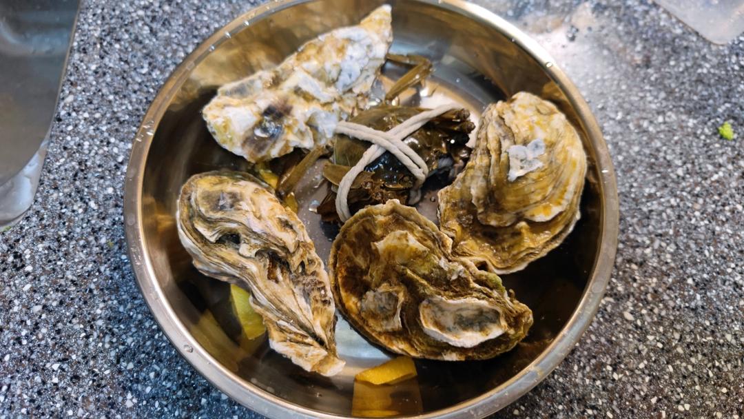 清蒸生蚝