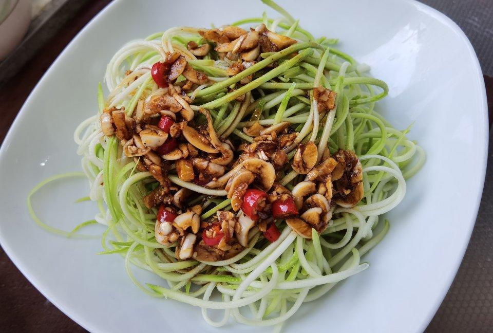 一定要试试的清新爽口凉拌西葫芦