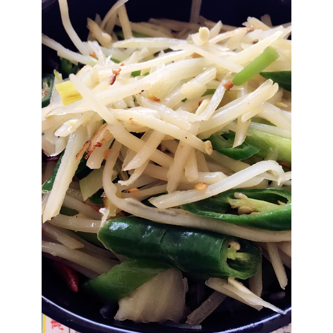 青椒土豆丝