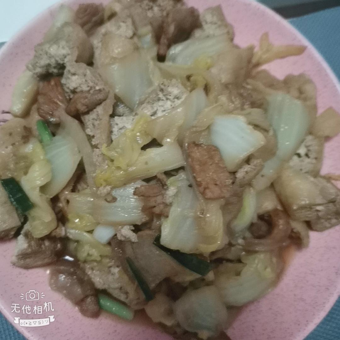 白菜油豆腐粉丝