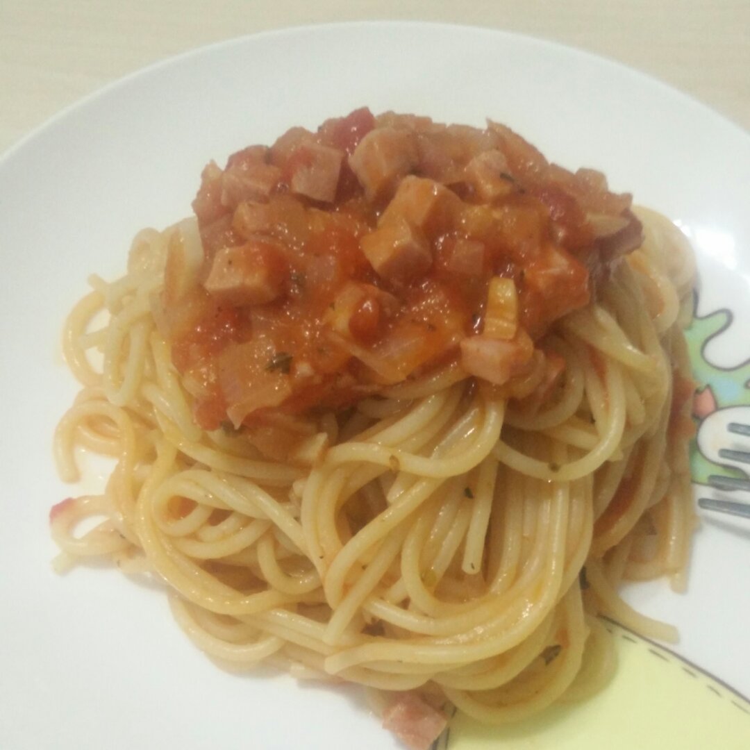 培根番茄意大利面