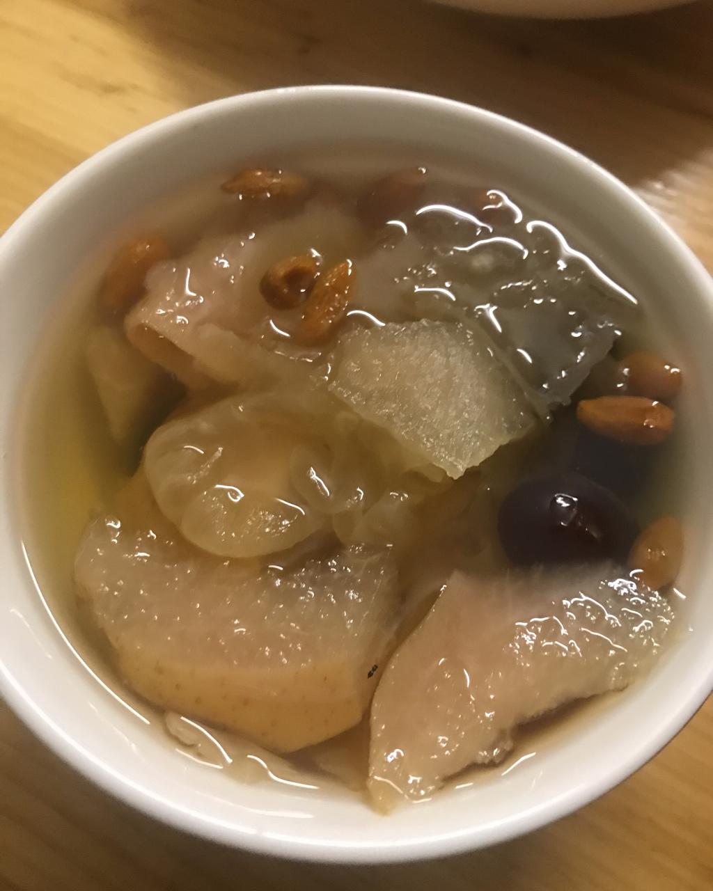雪梨汤（止咳润肺）