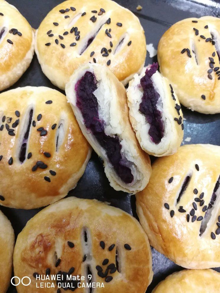 紫米馅老婆饼超快手（不用出膜不用醒面）