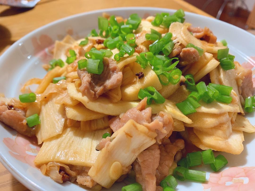 茭白炒肉