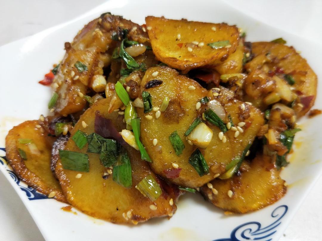 干锅土豆片