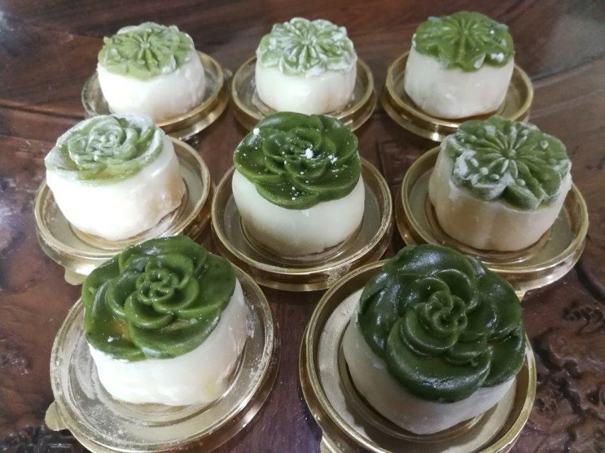 《Tinrry下午茶》冰皮月饼（奶黄馅）