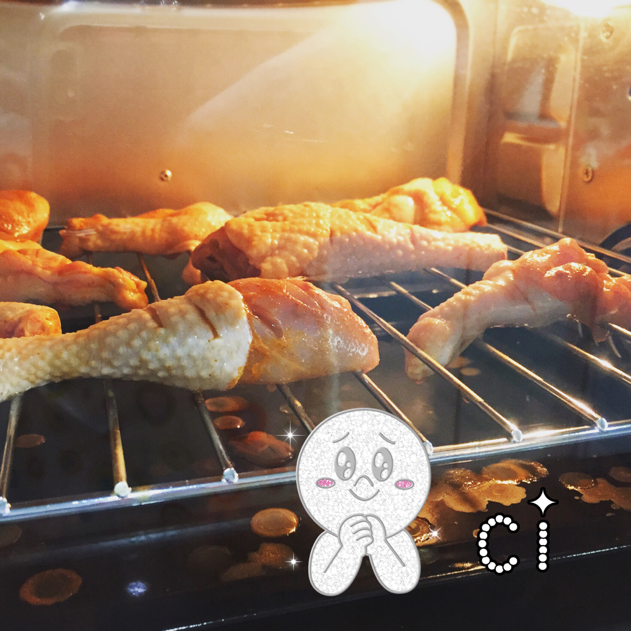 新奥尔良烤鸡腿