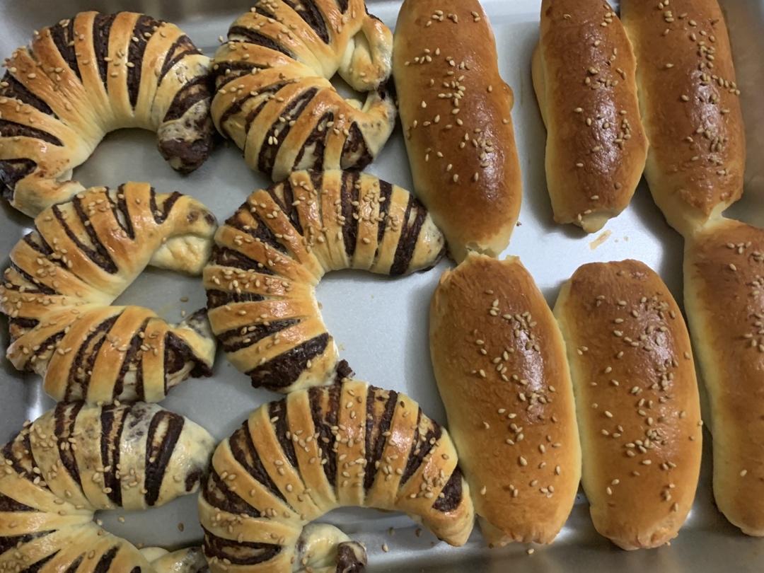 超详细的豆沙面包🍞