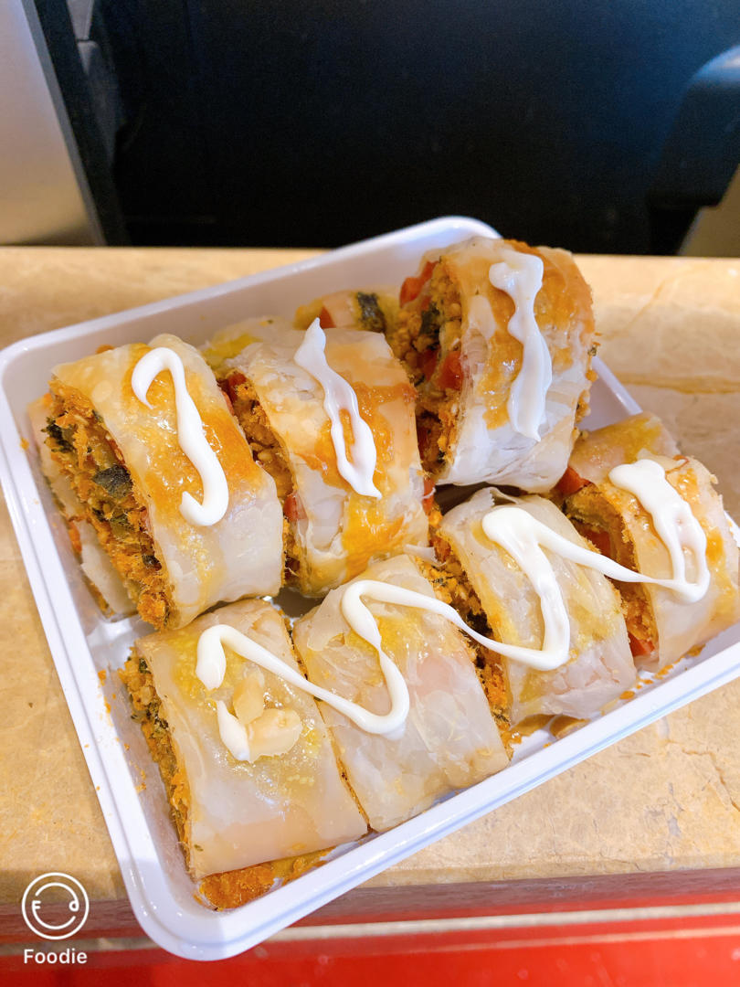 香酥火腿肉松卷