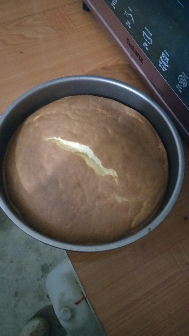 普通面粉版八寸戚风/蛋糕胚／海绵蛋糕