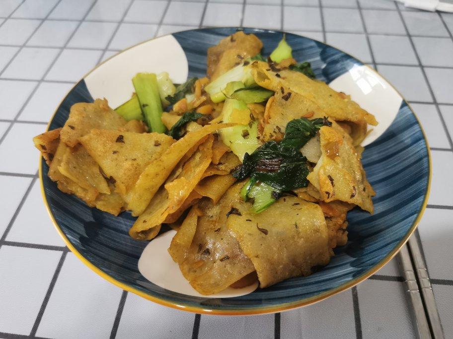 腊肉炒枯豆丝