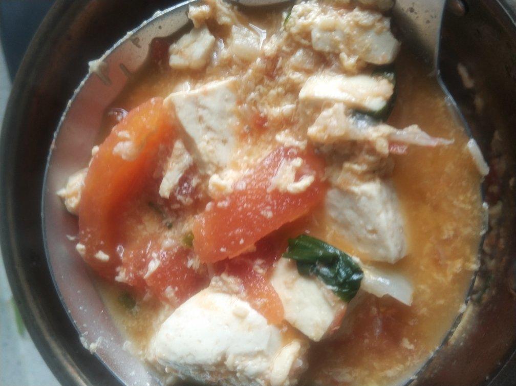 番茄豆腐鱼片汤