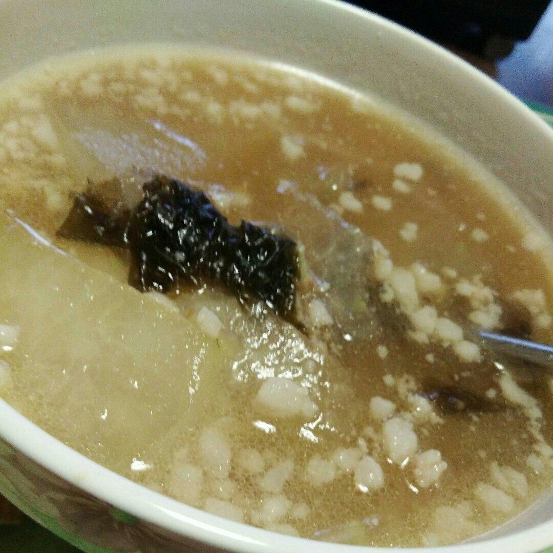 妈妈牌：肉末冬瓜汤