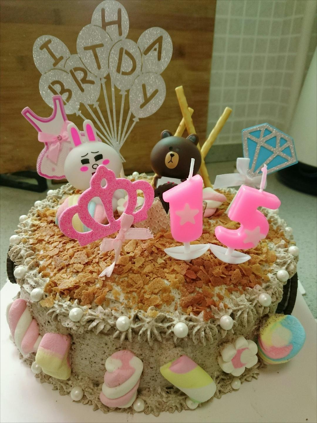 奥利奥咸奶油蛋糕