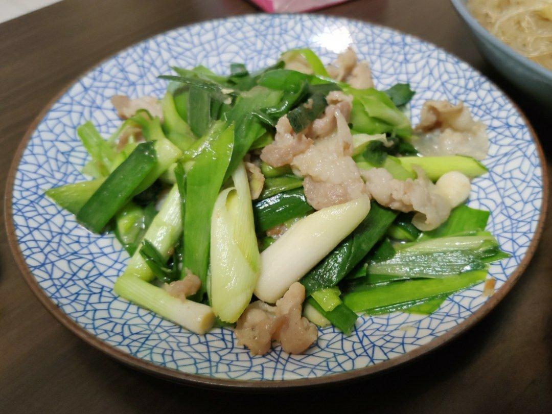 青蒜炒肉