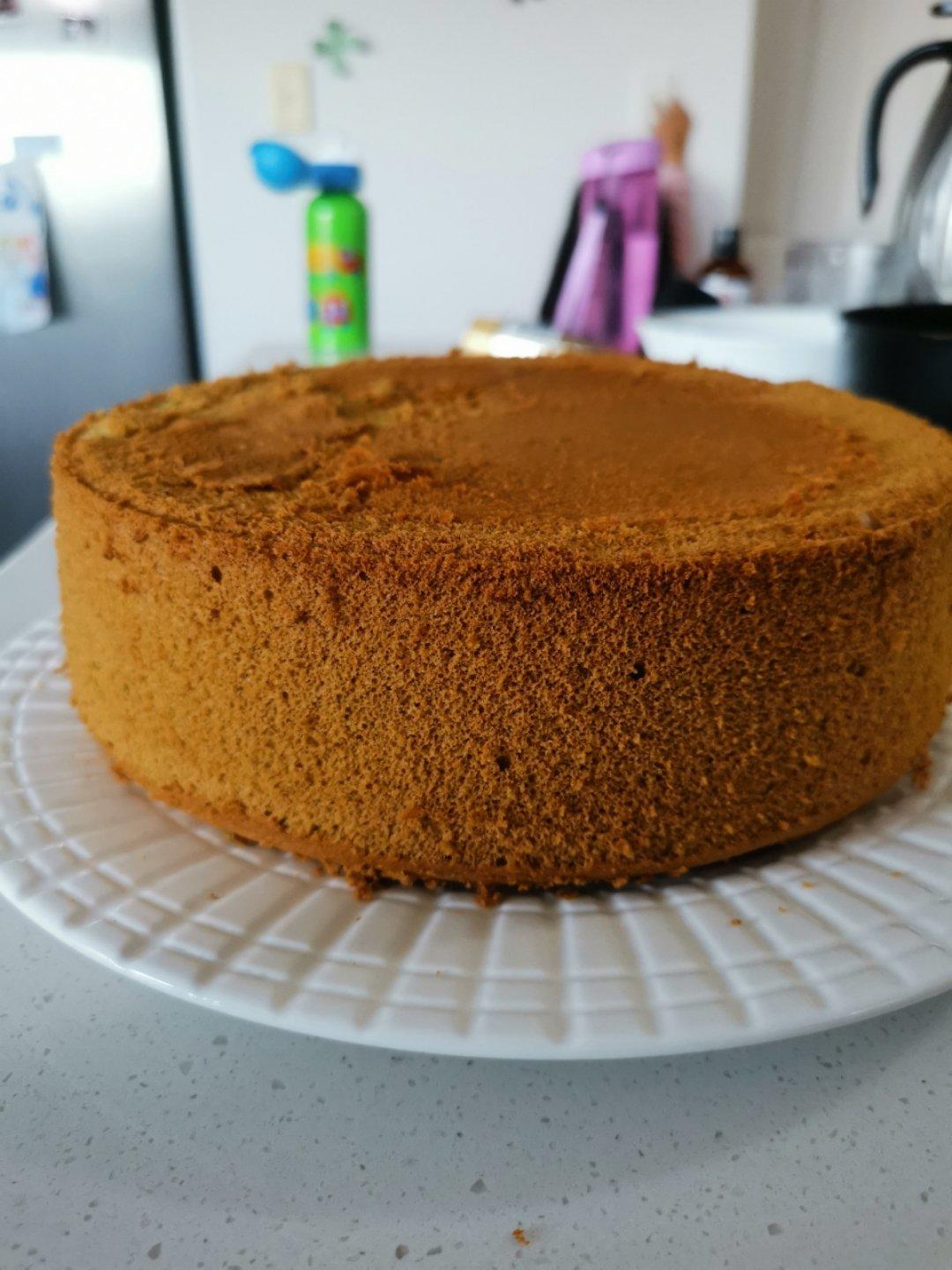 戚风常翠绿，且以抹茶之