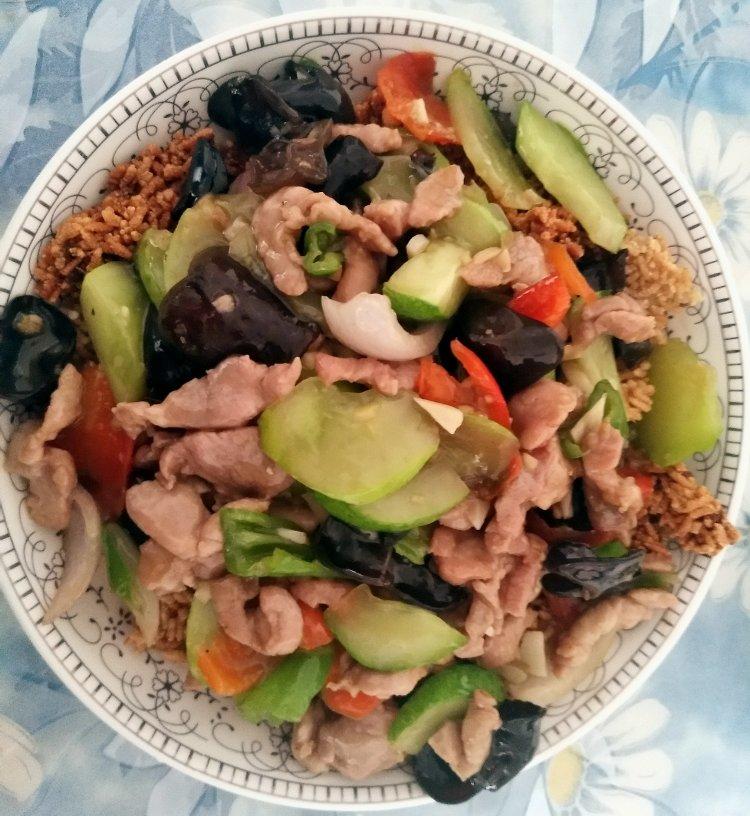 堂妈教你做锅巴肉片