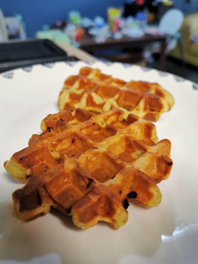 低卡快手华夫饼