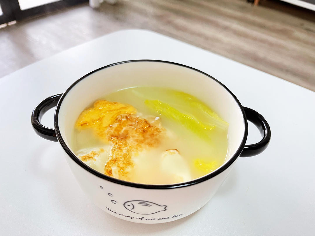 一周掉3斤，晚上减肥吃鸡蛋煮娃娃菜