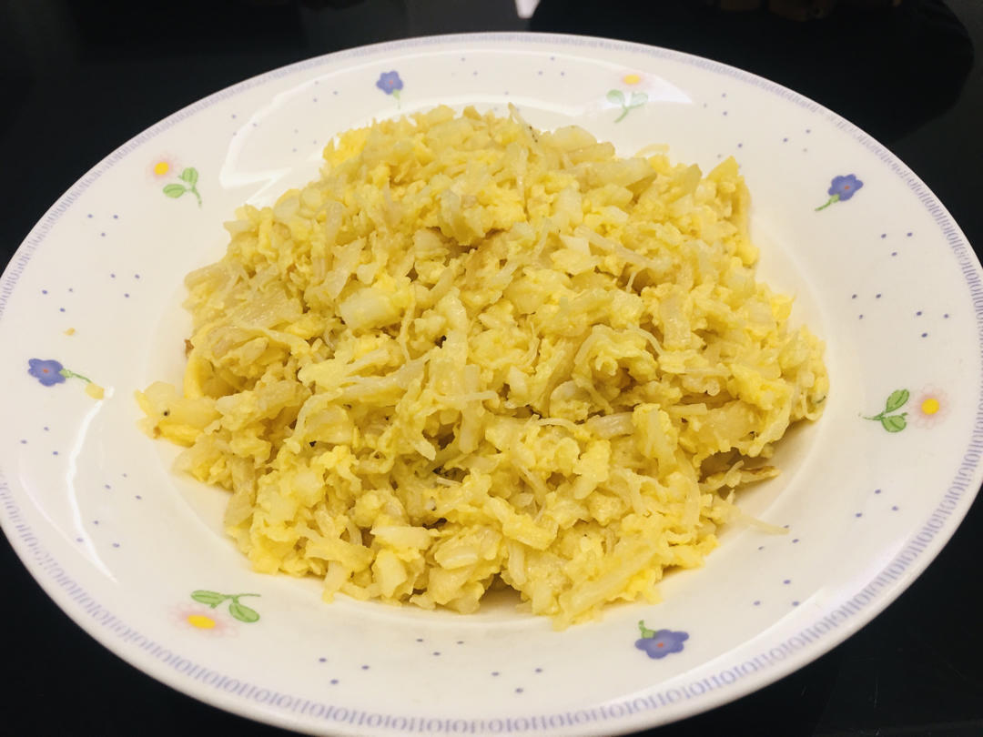 干贝丝炒蛋