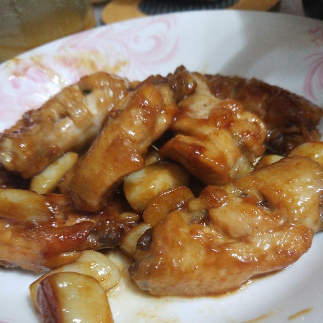 蒜香蚝油鸡翅中