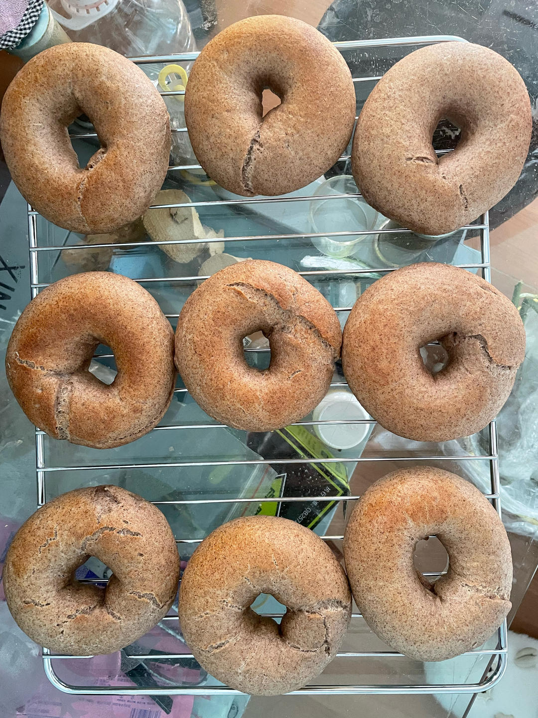 无糖低油也很软的50%全麦贝果，减肥控糖健身都能吃